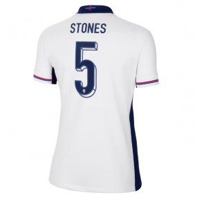 England John Stones #5 Hemmatröja Kvinnor EM 2024 Kortärmad